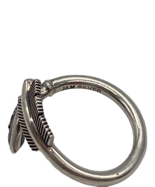 ジョジョの奇妙な冒険（ジョジョノ奇妙ナ冒険）ジョジョの奇妙な冒険 (ジョジョノキミョウナボウケン) JAM HOME MADE (ジャムホームメイド) ダイヤモンドは砕けない スタンドの矢 リング シルバー サイズ:11の古着・服飾アイテム