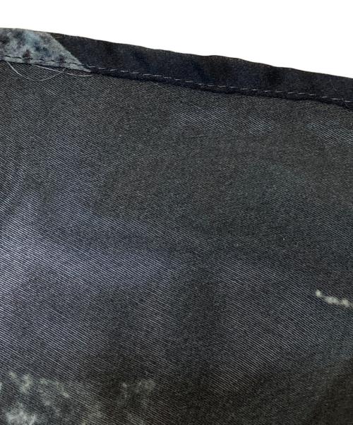 Y's（ワイズ）Y's (ワイズ) ウールギャバドッキングスカート ブラック サイズ:2の古着・服飾アイテム