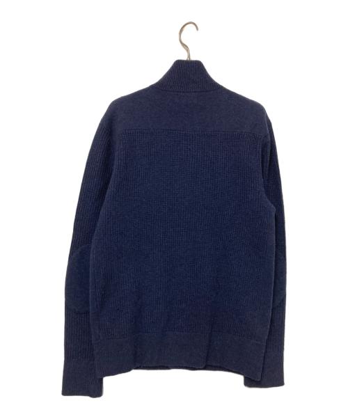 POLO RALPH LAUREN（ポロ・ラルフローレン）POLO RALPH LAUREN (ポロ・ラルフローレン) カシミヤ混ニットカーディガン ネイビー サイズ:XSの古着・服飾アイテム