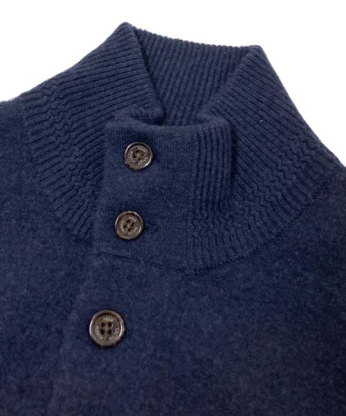 POLO RALPH LAUREN（ポロ・ラルフローレン）POLO RALPH LAUREN (ポロ・ラルフローレン) カシミヤ混ニットカーディガン ネイビー サイズ:XSの古着・服飾アイテム