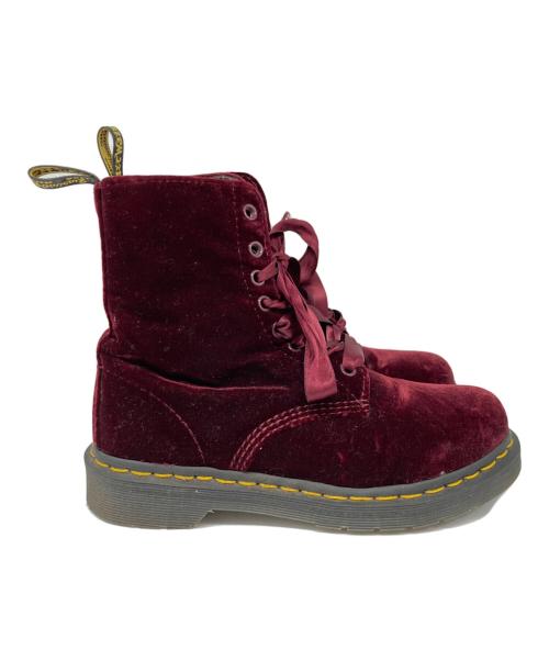 Dr.Martens（ドクターマーチン）Dr.Martens (ドクターマーチン) 8ホールブーツ レッド サイズ:US5の古着・服飾アイテム