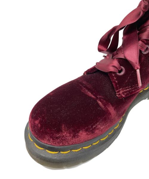 Dr.Martens（ドクターマーチン）Dr.Martens (ドクターマーチン) 8ホールブーツ レッド サイズ:US5の古着・服飾アイテム