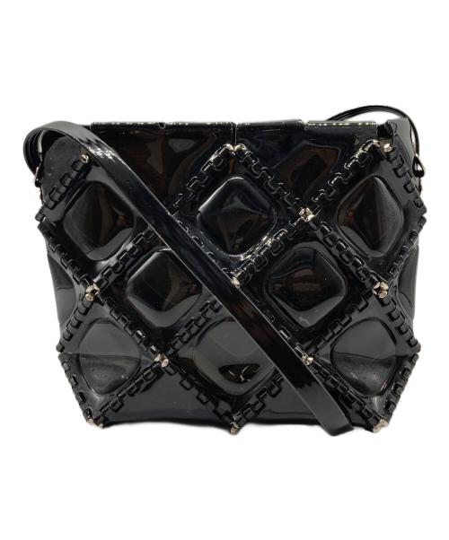 52 BY HIKARUMATSUMURA（ゴジュウニバイヒカルマツムラ）52 BY HIKARUMATSUMURA (ゴジュウニバイヒカルマツムラ) BOATパネルショルダーバッグ ブラックの古着・服飾アイテム