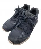 NEW BALANCEニューバランス）の古着「ローカットスニーカー」｜ネイビー