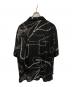 ecko complex (エコーコンプレックス) 総柄半袖シャツ ブラック サイズ:XXL：7000円