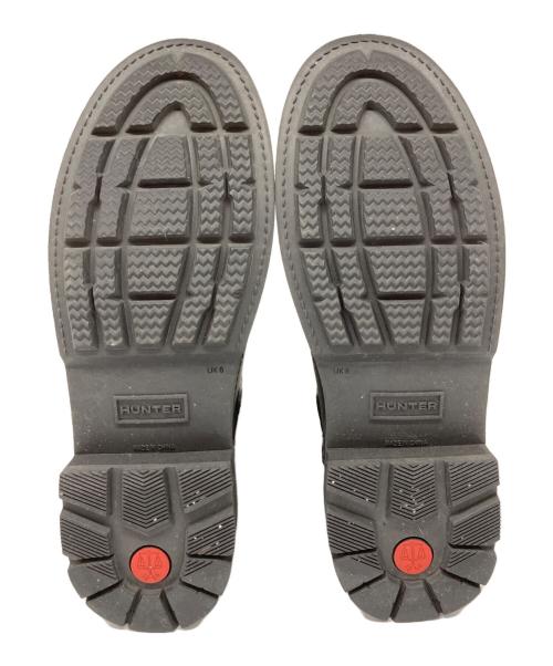 HUNTER（ハンター）HUNTER (ハンター) サイドゴアレインブーツ ブラック サイズ:UK6の古着・服飾アイテム