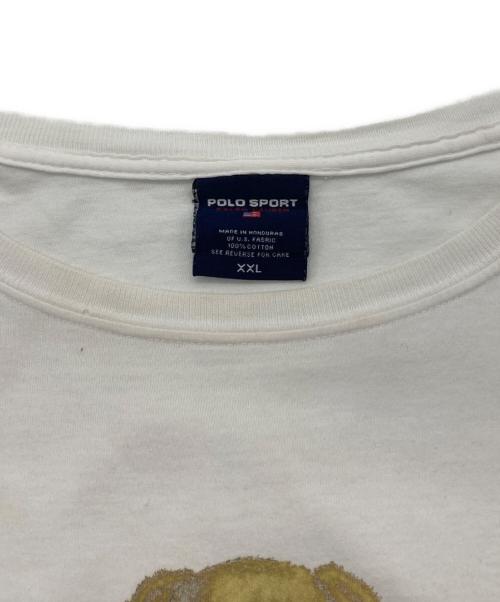 POLO SPORT（ポロスポーツ）POLO SPORT (ポロスポーツ) ポロベアTシャツ ホワイト サイズ:xxLの古着・服飾アイテム