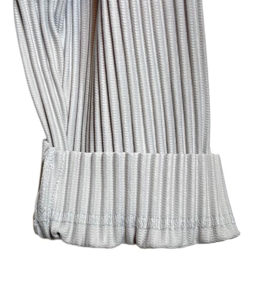 HOMME PLISSE ISSEY MIYAKE（オム プリッセ イッセイ ミヤケ）HOMME PLISSE ISSEY MIYAKE (オム プリッセ イッセイ ミヤケ) BASICプリーツテーラードジャケット グレー サイズ:1の古着・服飾アイテム