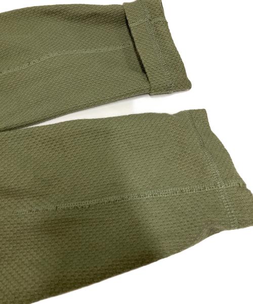 stussy（ステューシー）stussy (ステューシー) WAVE JERSEY CREW カーキ サイズ:Mの古着・服飾アイテム