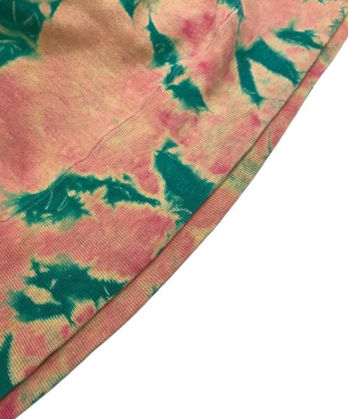 Champion（チャンピオン）Champion (チャンピオン) タイダイリバースウィーブスウェットパーカー オレンジ×グリーン サイズ:Ｌの古着・服飾アイテム