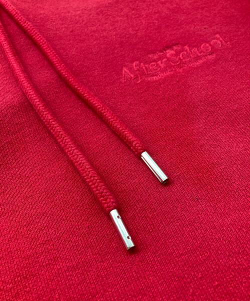 DAIRIKU（ダイリク）DAIRIKU (ダイリク) Water-repellent Hoodie/フーディ レッド サイズ:Mの古着・服飾アイテム