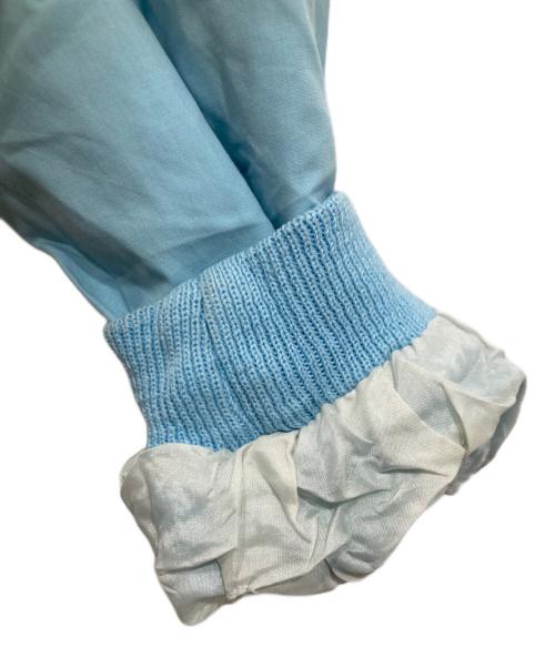 BOSS HUGO BOSS（ボス ヒューゴボス）BOSS HUGO BOSS (ボス ヒューゴボス) Vネックブルゾン ブルー サイズ:表記なしの古着・服飾アイテム