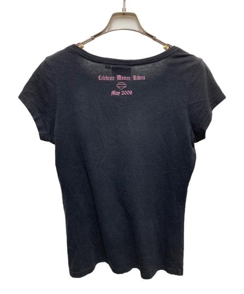 HARLEY-DAVIDSON（ハーレーダビッドソン）HARLEY-DAVIDSON (ハーレーダビッドソン) チビTシャツ ブラック サイズ:Mの古着・服飾アイテム
