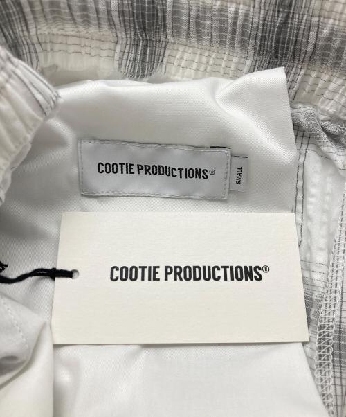 COOTIE PRODUCTIONS（クーティープロダクツ）COOTIE PRODUCTIONS (クーティープロダクツ) T/C Sucker Ombre Check Easy Shorts グレー サイズ:Sの古着・服飾アイテム
