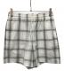 COOTIE PRODUCTIONS（クーティープロダクツ）の古着「T/C Sucker Ombre Check Easy Shorts」｜グレー
