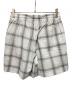 COOTIE PRODUCTIONS (クーティープロダクツ) T/C Sucker Ombre Check Easy Shorts グレー サイズ:S：9000円