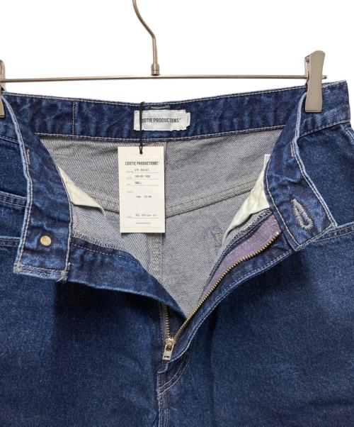 COOTIE PRODUCTIONS（クーティープロダクツ）COOTIE PRODUCTIONS (クーティープロダクツ) 5 Pocket Denim Baggy Shorts インディゴ サイズ:Sの古着・服飾アイテム
