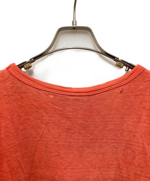 USED（ユーズド）USED (ユーズド) ダブルフェイスTシャツ レッド サイズ:-の古着・服飾アイテム
