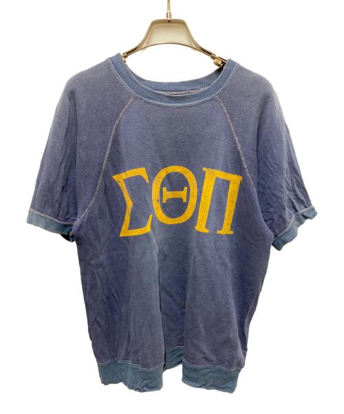 USED（ユーズド）USED (ユーズド) ラグランスリーブS/Sスウェット ブルー サイズ:なしの古着・服飾アイテム