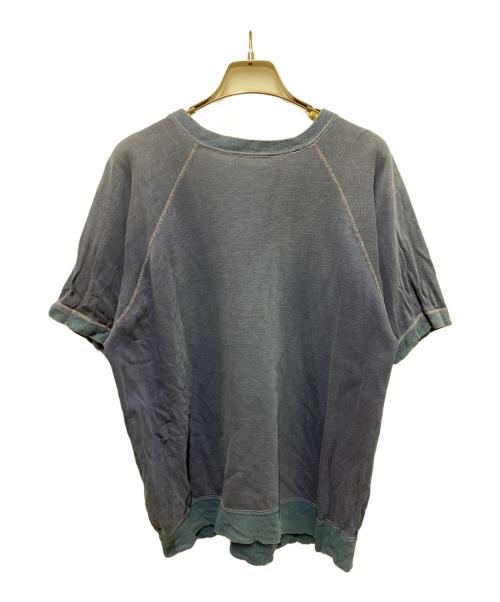 USED（ユーズド）USED (ユーズド) ラグランスリーブS/Sスウェット ブルー サイズ:なしの古着・服飾アイテム