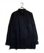 Y's BANG ONワイズ バングオン）の古着「ワンポケットL/Sシャツ」｜ブラック