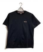 PAUL SMITHポールスミス）の古着「Signature Stripe Bar” 半袖カットソー」｜ブラック