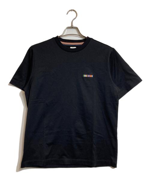 PAUL SMITH（ポールスミス）Paul Smith (ポールスミス) Signature Stripe Bar” 半袖カットソー ブラック サイズ:Mの古着・服飾アイテム