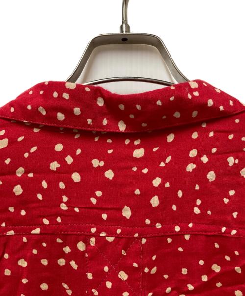 GOOUCH（グーチ）GOOUCH (グーチ) レーヨンシャツ レッド サイズ:Mの古着・服飾アイテム