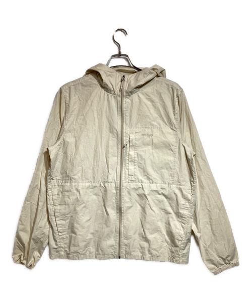 Patagonia（パタゴニア）Patagonia (パタゴニア) ウインドスウィープ・ジャケット ベージュ サイズ:Mの古着・服飾アイテム
