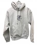 stussyステューシー）の古着「STRONG MAC HOODIE」｜グレー