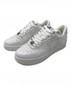 A BATHING APEア ベイシング エイプ）の古着「BAPE STA ローカットスニーカー」｜ホワイト