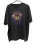 HARLEY-DAVIDSON（ハーレーダビッドソン）の古着「ウルフイーグルプリントTシャツ」｜ブラック
