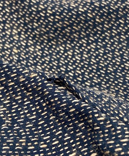 CMMN SWDN（コモンスウェーデン）CMMN SWDN (コモンスウェーデン) コットンリネンオープンカラーシャツ ブラウン サイズ:48の古着・服飾アイテム