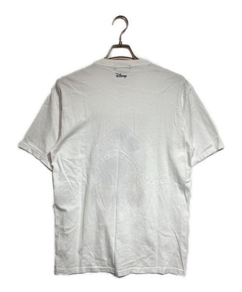 UNDERCOVER（アンダーカバー）UNDERCOVER (アンダーカバー) DISNEY (ディズニー) ミッキー刺繍Tシャツ ホワイト サイズ:3の古着・服飾アイテム