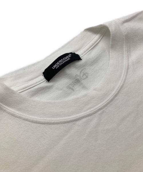 UNDERCOVER（アンダーカバー）UNDERCOVER (アンダーカバー) DISNEY (ディズニー) ミッキー刺繍Tシャツ ホワイト サイズ:3の古着・服飾アイテム