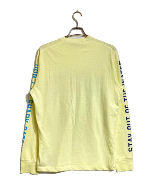 DSQUARED2（ディースクエアード）DSQUARED2 (ディースクエアード) SURF CREW L/S T-SHIRT イエロー サイズ:Mの古着・服飾アイテム