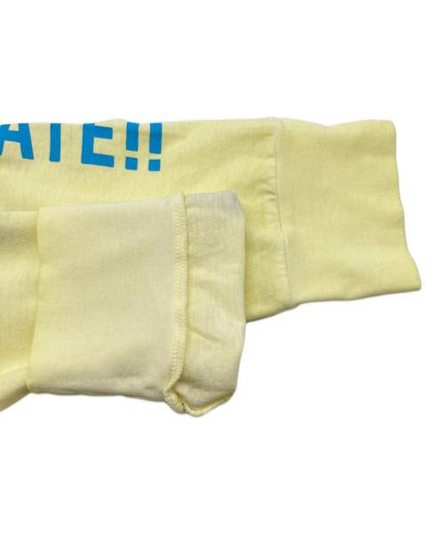 DSQUARED2（ディースクエアード）DSQUARED2 (ディースクエアード) SURF CREW L/S T-SHIRT イエロー サイズ:Mの古着・服飾アイテム