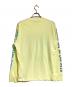 DSQUARED2 (ディースクエアード) SURF CREW L/S T-SHIRT イエロー サイズ:M：2000円