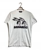DSQUARED2ディースクエアード）の古着「LUNAR YEAR COOL T-SHIRT」｜ホワイト