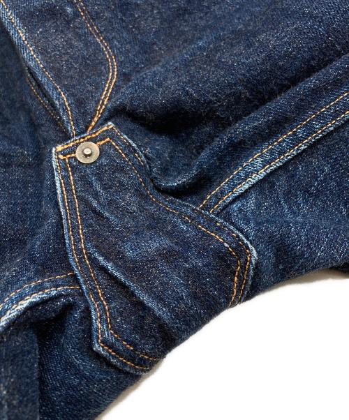 Heller's cafe（ヘラーズカフェ）Heller's cafe (ヘラーズカフェ) シンチバックデニムパンツ インディゴ サイズ:30の古着・服飾アイテム