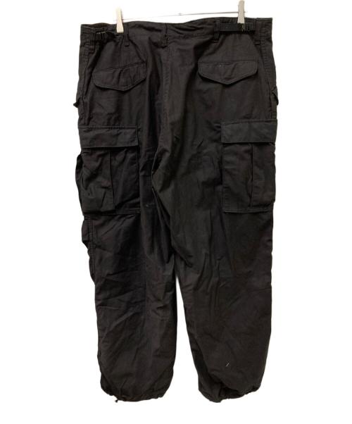 US ARMY（ユーエスアーミー）US ARMY (ユーエスアーミー) M-65カーゴパンツ ブラック サイズ:Lの古着・服飾アイテム