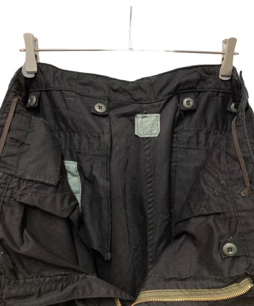 US ARMY（ユーエスアーミー）US ARMY (ユーエスアーミー) M-65カーゴパンツ ブラック サイズ:Lの古着・服飾アイテム