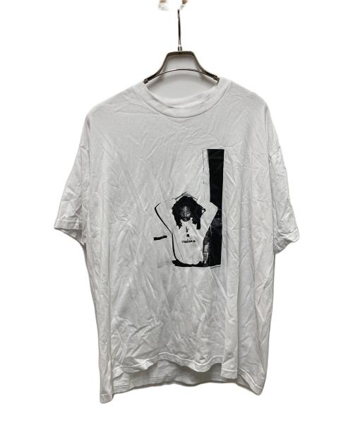 COTTON PAN（コットンパン）COTTON PAN (コットンパン) フォトプリントTシャツ ホワイト サイズ:Mの古着・服飾アイテム