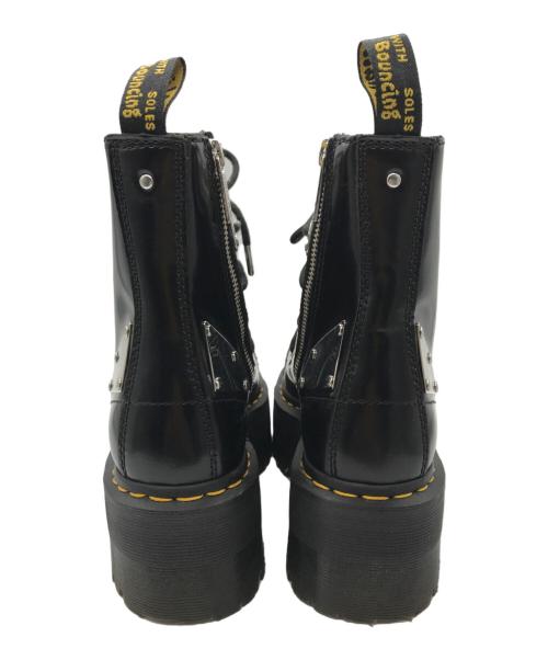 Dr.Martens（ドクターマーチン）Dr.Martens (ドクターマーチン) 厚底デザインブーツ ブラック サイズ:US6の古着・服飾アイテム