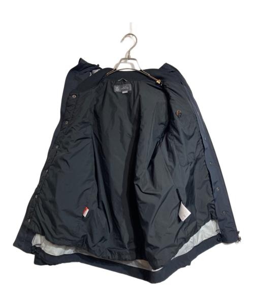 HAGLOFS（ホグロフス）HAGLOFS (ホグロフス) SELJA JACKETマウンテンパーカー ブラック サイズ:Mの古着・服飾アイテム