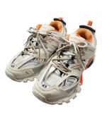 BALENCIAGAバレンシアガ）の古着「TRACK TRAINER」｜ホワイト×オレンジ