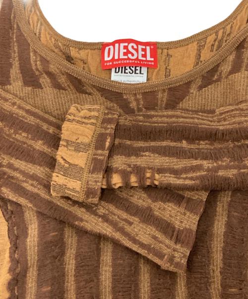 DIESEL（ディーゼル）DIESEL (ディーゼル) M-CALAI ブラウン サイズ:XSの古着・服飾アイテム