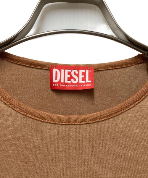 DIESEL（ディーゼル）DIESEL (ディーゼル) ボディスーツ ブラウン サイズ:Sの古着・服飾アイテム