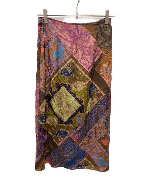 DIESEL（ディーゼル）DIESEL (ディーゼル) 総柄スカート マルチカラー サイズ:38の古着・服飾アイテム