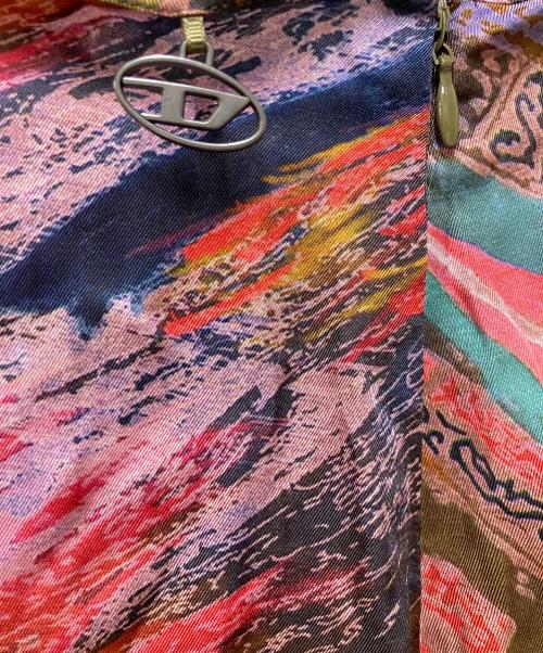 DIESEL（ディーゼル）DIESEL (ディーゼル) 総柄スカート マルチカラー サイズ:38の古着・服飾アイテム